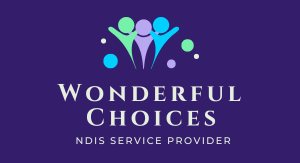 Wonderful Choices Logo NDIS Service Provider Brisbane